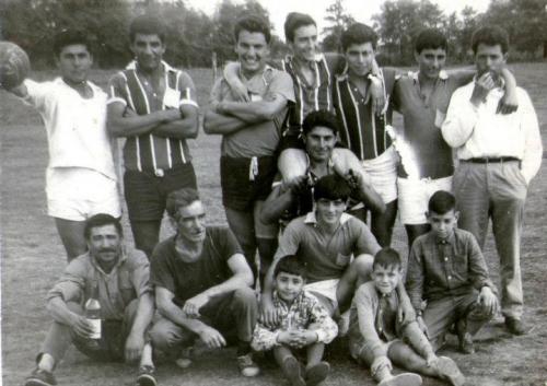 Fútbol en la quinta de Echevarne - Año 1966