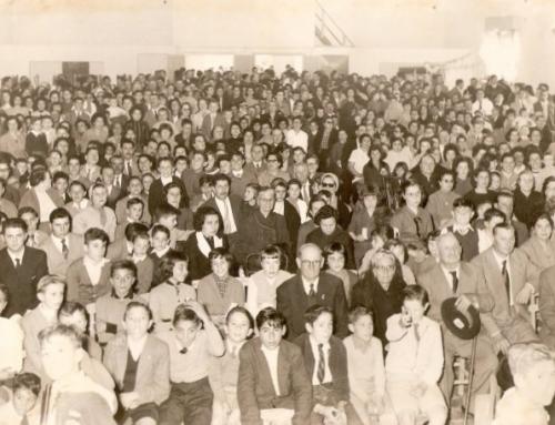 Reinauguración del salón de la Sociedad Italiana - Año: 1958